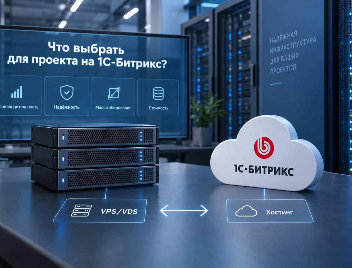 Хостинг или VPS для коробочного Битрикс24: что выбрать