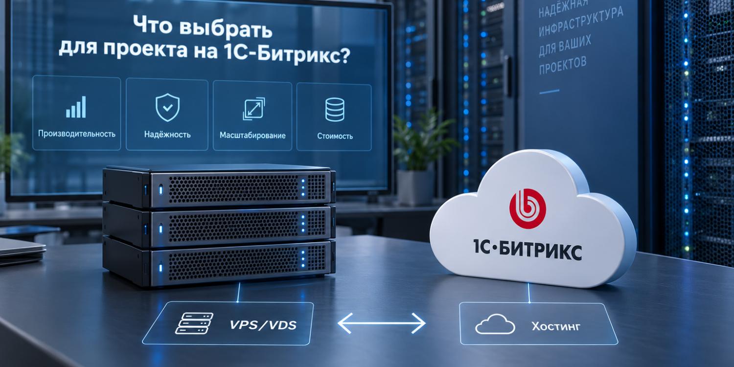 Хостинг или VPS для коробочного Битрикс24: что выбрать