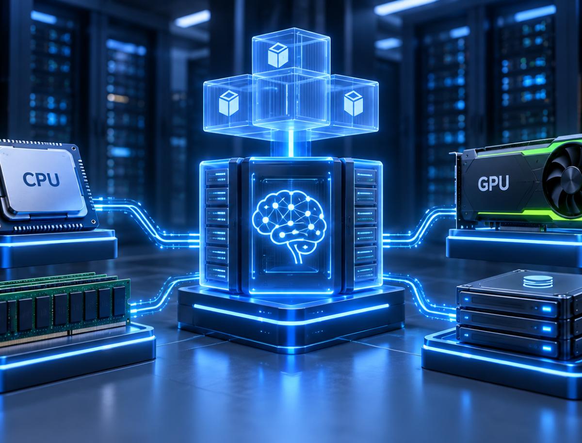 Как выбрать инфраструктуру для AI: CPU, RAM, GPU и хранилище
