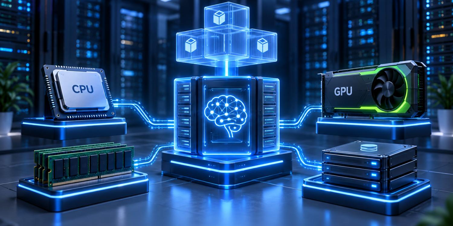 Как выбрать инфраструктуру для AI: CPU, RAM, GPU и хранилище