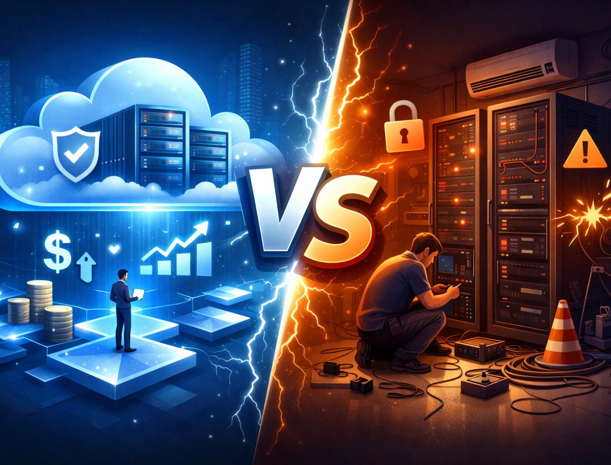 Когда облако надежнее и выгоднее собственной сервернойы