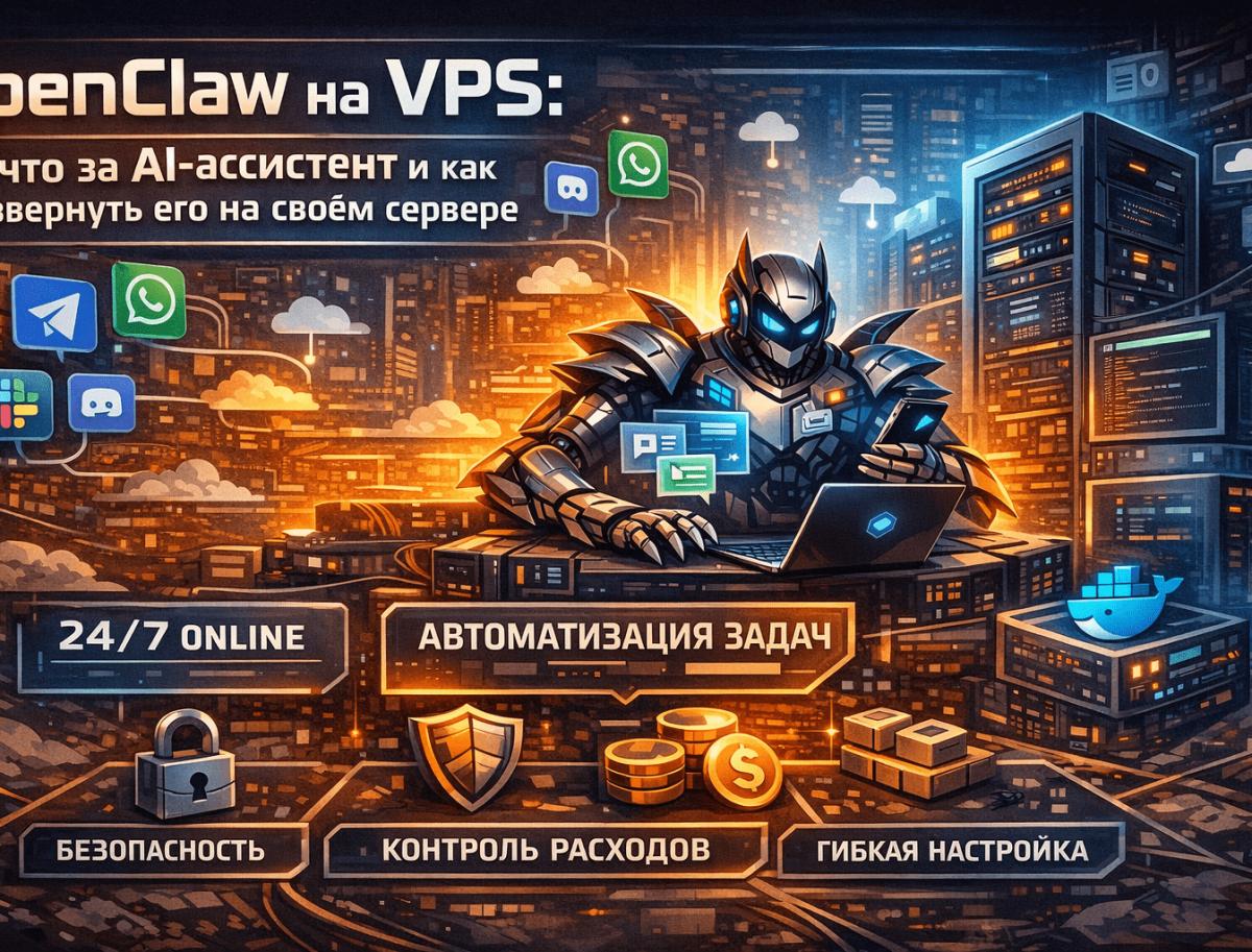 OpenClaw на VPS: что за AI-ассистент и как развернуть его на своём сервере