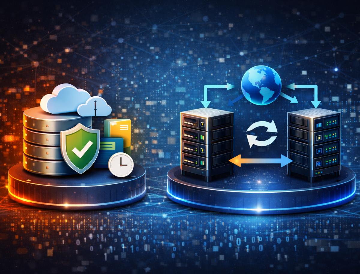 Резервное копирование vs репликация: что выбрать для защиты данных