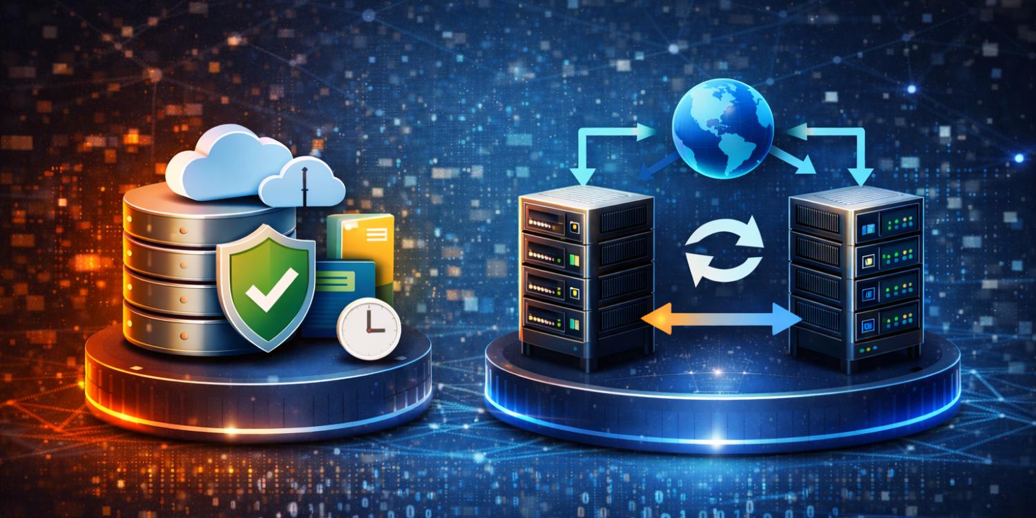 Резервное копирование vs репликация: что выбрать для защиты данных