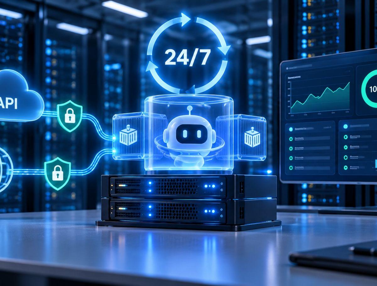 Сервер для AI-агента: как обеспечить работу 24/7