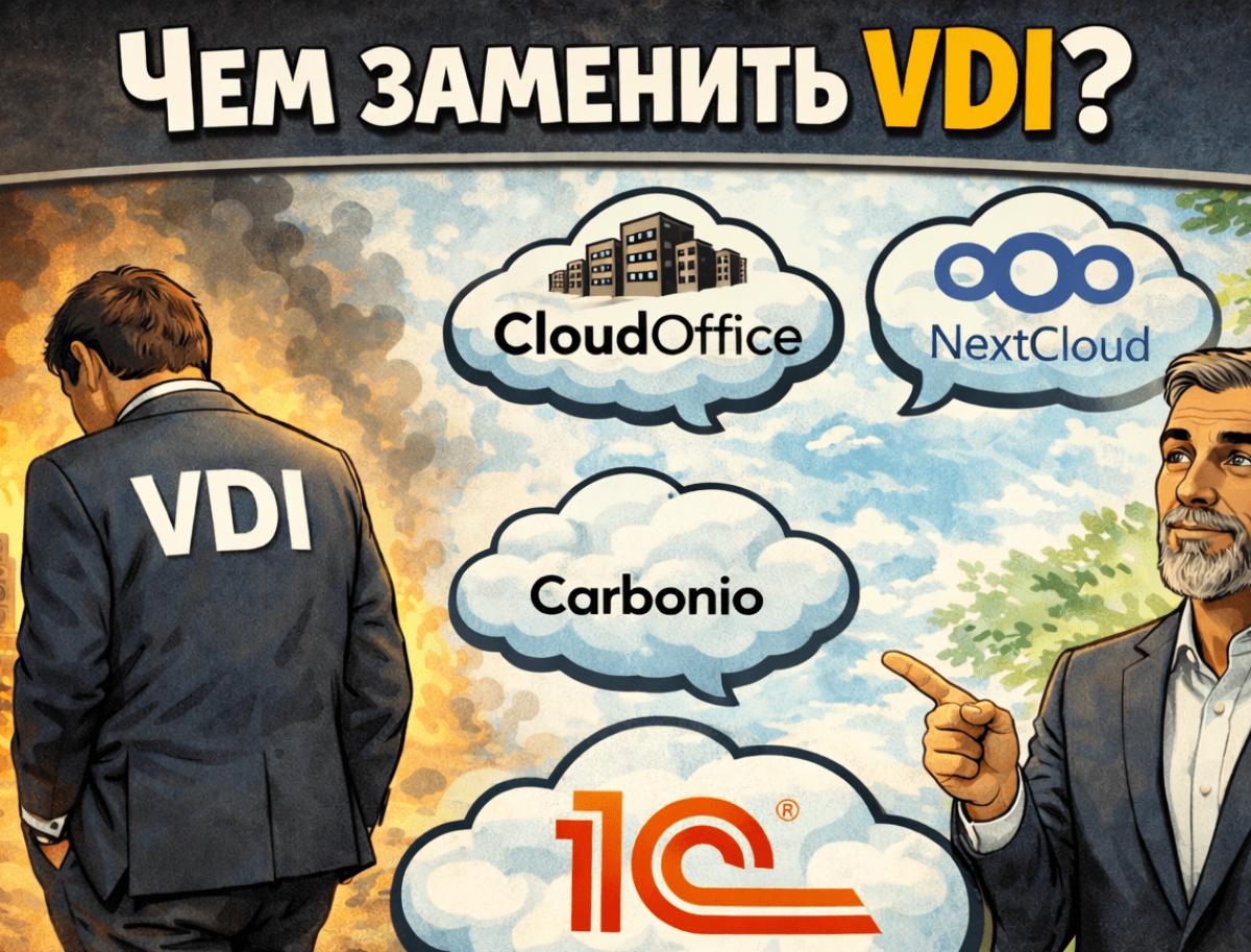 VDI больше не нужен: чем заменить виртуальные рабочие столы в 2026 году