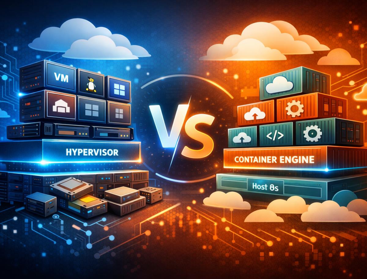 Виртуальные машины и контейнеры: анализ и сценарии использования